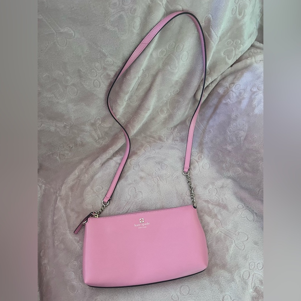 Kate Spade pink cross body or shoulder bag